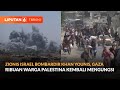 Zionis Israel Bombardir Khan Younis Gaza, Ribuan Warga Palestina Kembali Mengungsi ke Kota Lain