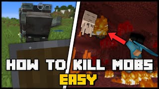 15 SUPER EASY Mob Killing Tips And Tricks!