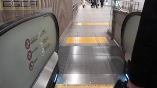 六本木駅 ミッドタウン方面出口 エスカレーター 日立製 Hitachi Escalator Tokyomidtown