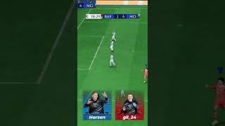 Harsen amazing outside foot goal without chance for keeper FIFA 23 PS5
