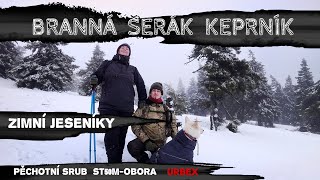 Branná-Šerák-Keprník ( Zimní Jeseníky) urbex pěchotní srub ST50M-OBORA