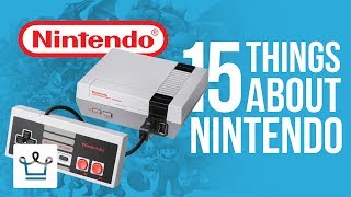 15 Things You Didn't Know About NINTENDO