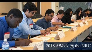 The 2018 AWeek @ the NRC