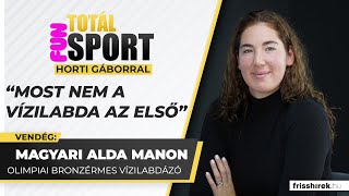 “Most nem a vízilabda az első” -Magyari Alda Manon, olimpiai bronzérmes vízilabdázó