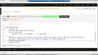 Web development using web2py and python part 29