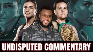 KATIE TAYLOR VS CHANTELLE CAMERON COMMENTARY | NO FIGHT FOOTAGE