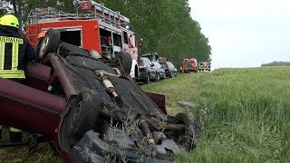 [Massenkarambolage] MANV Übung im Burgenlandkreis