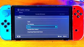 How To Change Region on Nintendo Switch OLED | Full Tutorial