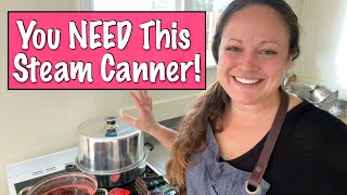 Steam Canning - A BETTER Alternative To Water Bath Canning!