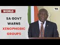 South Africa's Ramaphosa Vows Crackdown on Groups Behind Xenophobic Attacks