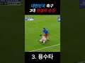 한국 축구 3대 전설의 순간