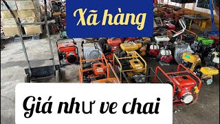 XÃ KHO…giá NHƯ VE CHAI…200k có món… máy xăng Nhật bãi …LH 0918885793