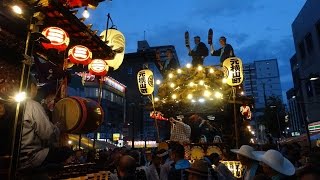 八王子まつり2014　山車甲州街道巡行（元横連合町会）