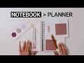 Using A Spiral Notebook as a Planner | Cloth & Paper