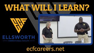 What can you expect to learn as a Corrections Officer at Ellsworth Correctional Facility? #ellsworth