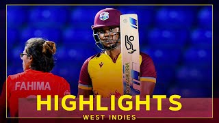 Matthews and Dottin Hit Half-Centuries | Highlights | West Indies Women v Bangladesh 1st T20I