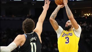 Anthony Davis Highlights LA Lakers vs Milwaukee Bucks Wild Double Overtime Finish