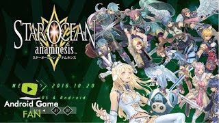 Star Ocean Anamneses Android Gameplay - ARPG top baseado em animes