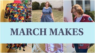 My March Sewing Makes