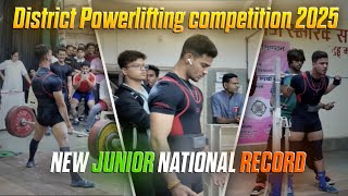 600KGS NEW JUNIOR NATIONAL RECORD IN DISTRICT| B.W 66KGS | 1 DAY OUT FOR STATE