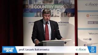PROF. LESZEK BALCEROWICZ - COUNTRY RISK CONFERENCE 2016 @ POLAND
