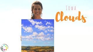 How to Paint Clouds | Easy Acrylic Painting Tutorial for Beginners