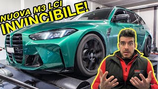 LA NUOVA BMW M3 G81 LCI 530cv FA IMPALLIDIRE... SE STESSA! 😳