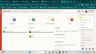 How to Unlock a Workspace User Account in Oracle APEX