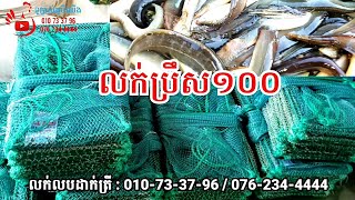 លបដាក់ត្រី / ត្រីឆ្លូញ /ប្រឹស១០០ /088-368-3444