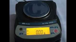 A&D 600GM CALIBRATION