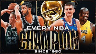 EVERY NBA Championship Celebration (1980-2023) 🏆
