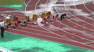 第32回九州マスターズ陸上宮崎大会 M45 100M① 2015年7月12日