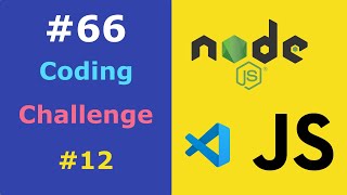 JavaScript for Beginners #66 Coding Challenge 12