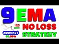 9 EMA Jackpot Strategy | No Loss Strategy | Best Intraday Trading Strategy | Best Scalping Strategy