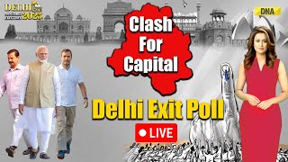 Delhi Exit Poll 2025 Live: AAP Vs BJP I Breaking News I Delhi Election 2025 Exit Polls Results Live