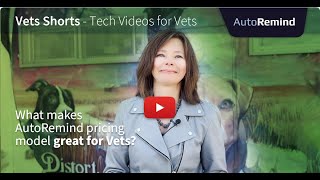 What makes AutoRemind pricing model great for Vets?