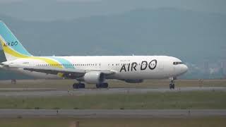 ＜旭川空港＞　撮影しやすいオススメ空港！　AIR DOのB6着陸を撮影（HNDーAKJ：JA601A）