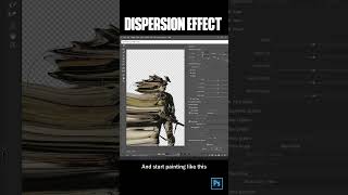 Dispersion Effect in photoshop (EASY)