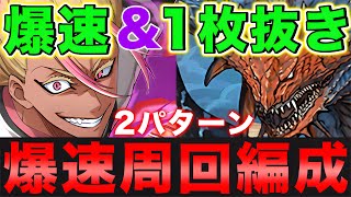 【緊急降臨】士道龍聖 降臨をネロミェールで周回！爆速編成と1枚抜き編成の2パターン紹介！【パズドラ】