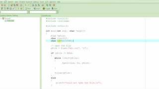 C Programming Tutorial # 44 - Deleting Data From A File - Code - Part 1 [HD]