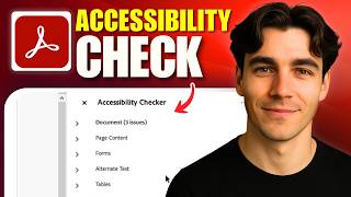 How To Use Accessibility Checker In Adobe Acrobat Pro DC (Tutorial 2026)
