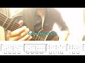 【tab譜付き】smap／夜空ノムコウ　をソロギターで弾いてみた！！fingerstyle solo guitar