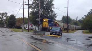 Flagging A Railway Crossing! How To Protect A Dangerous Railroad Crossing!