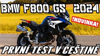 Exkluzivní recenze novinky BMW F800 GS 2024 - První video test v Česku