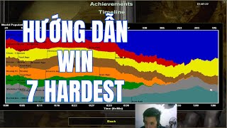 Hướng dẫn win 7 Hardest trong AOE | BLV Nâu Đá