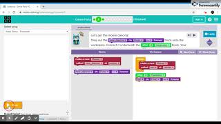 Example: Students Using Code.org Dance Party