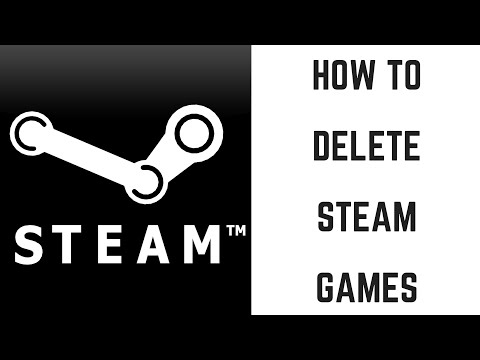 How to delete Steam games