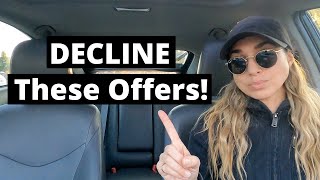 Decline These Offers! | DoorDash, Uber Eats, GrubHub, Walmart Spark Driver Ride Along