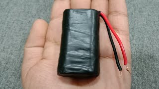 How to make a 3 volt battery at home 🔋 only using insulation tap
