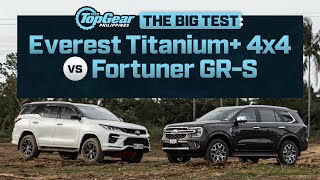 Ford Everest Titanium+ 4x4 vs Toyota Fortuner GR-S: 4x4 SUV Big Test | Top Gear Philippines